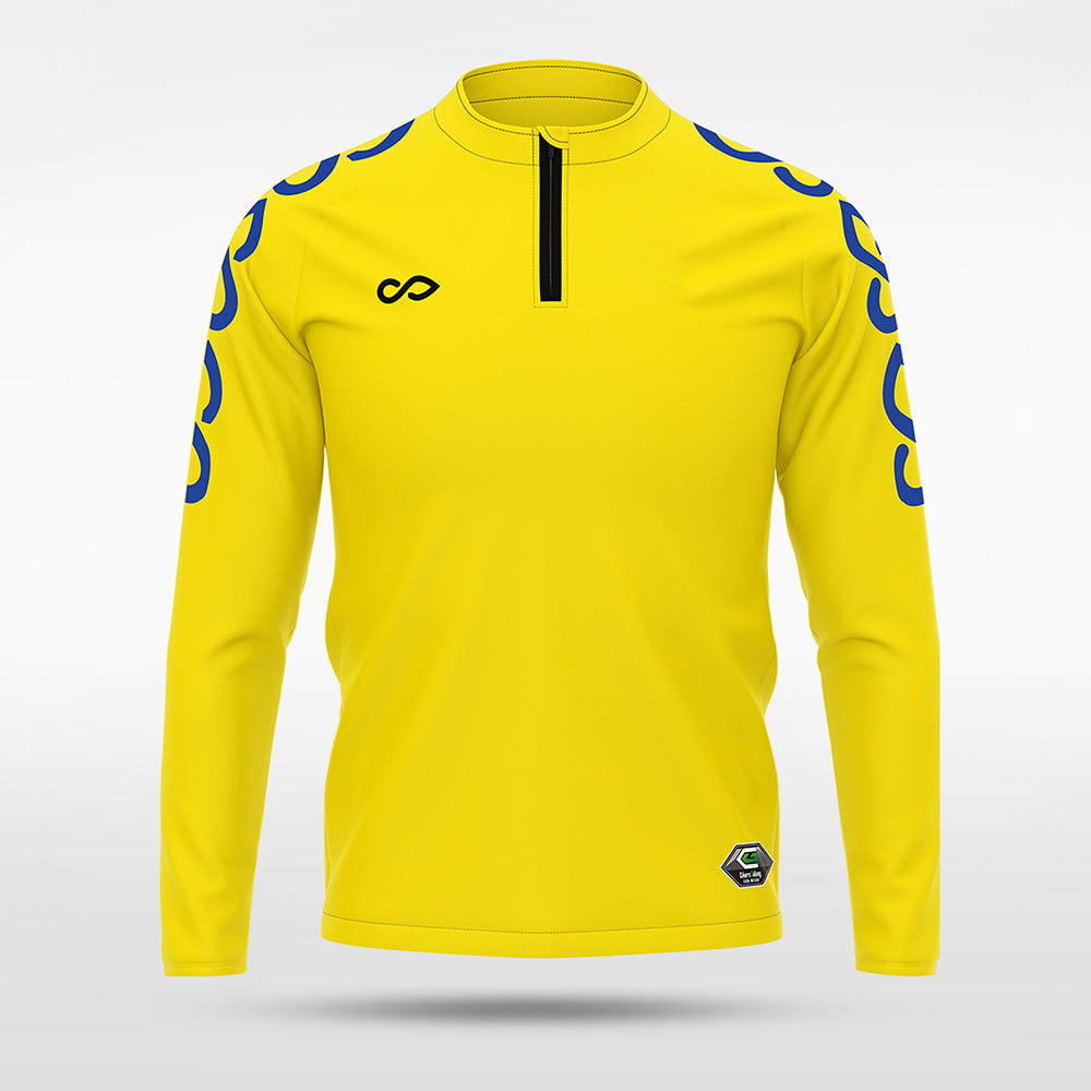 1/4 Half Zip Vanta PU  Series Catenara - AS233XFLD3 Yellow