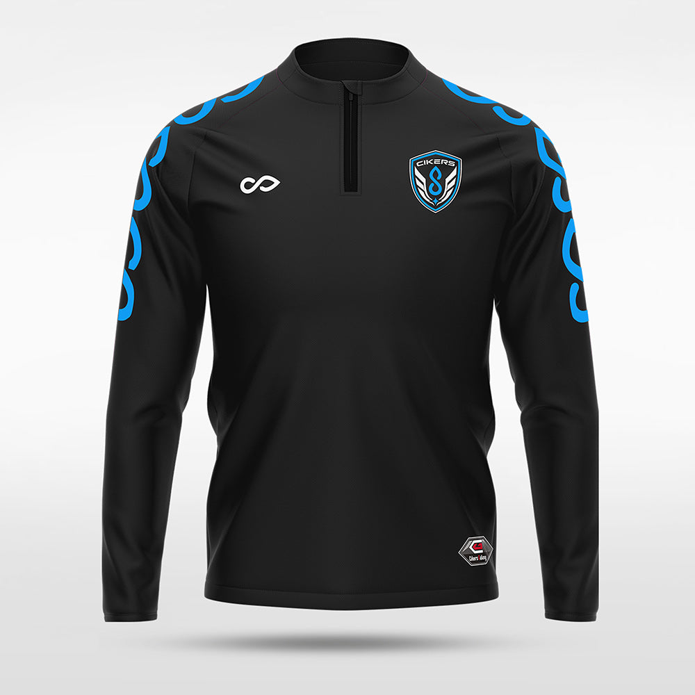 kid 1/4 Half Zip Vanta PU Series Catenara - AS233XFLD8 black