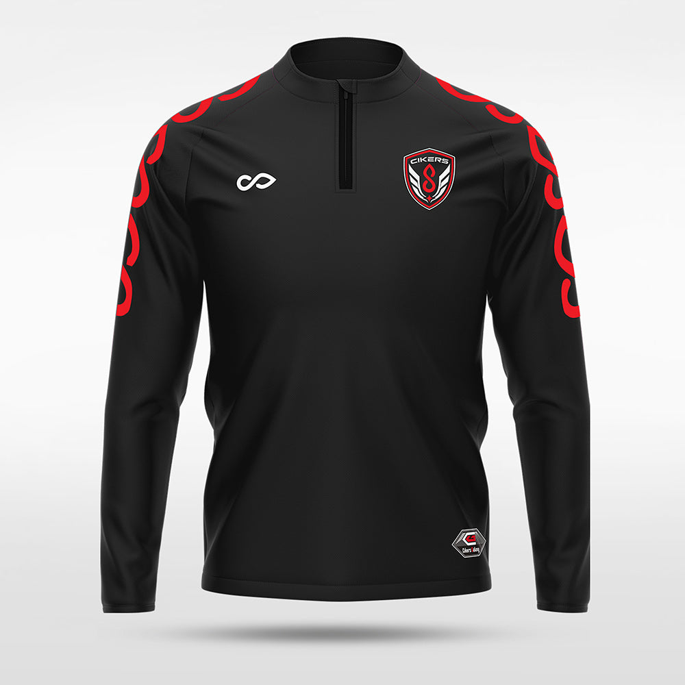 kid 1/4 Half Zip Vanta PU Series Catenara - AS233XFLD8 black