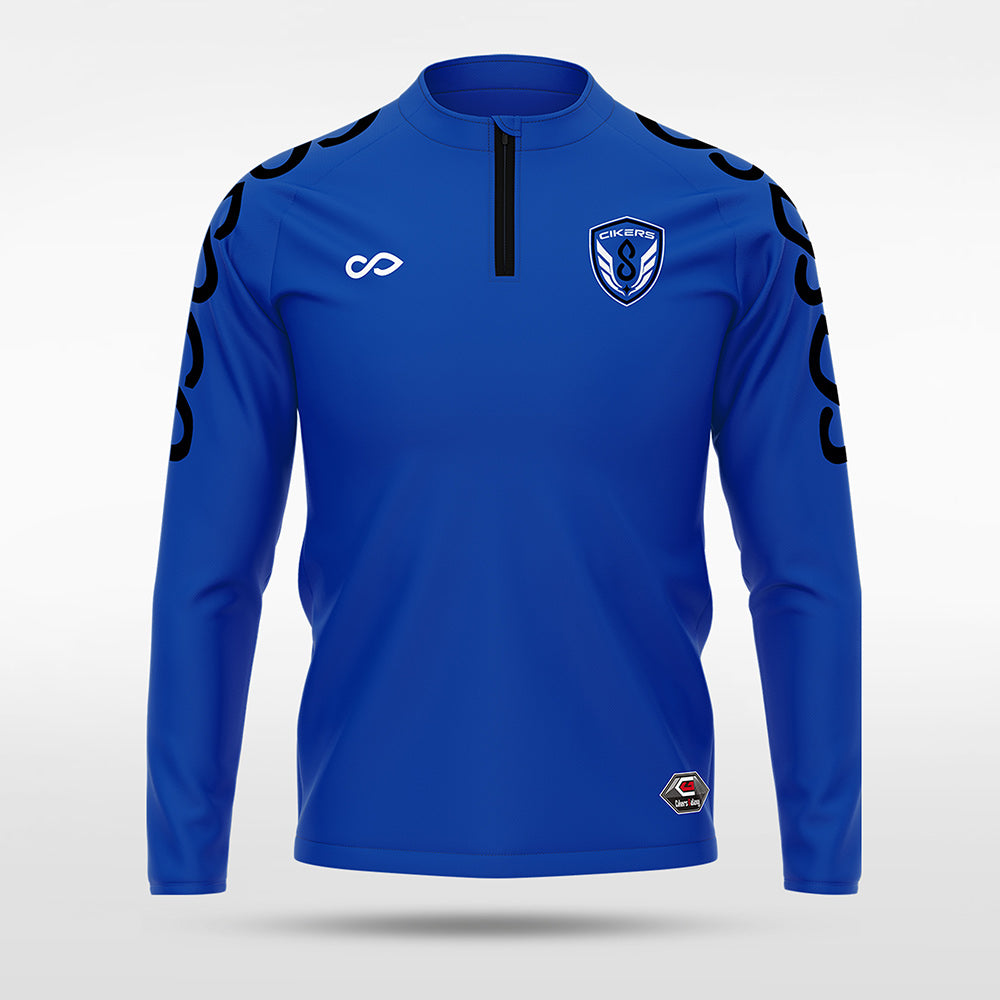 kid 1/4 Half Zip Vanta PU Series Catenara - AS233XFLD8 blue