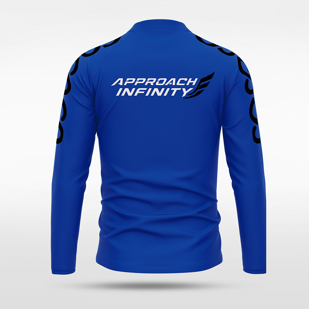 kid 1/4 Half Zip Vanta PU Series Catenara - AS233XFLD8 blue