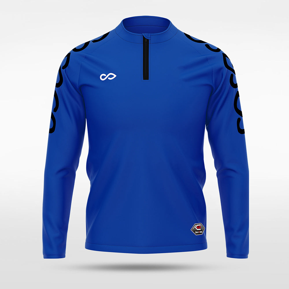 kid 1/4 Half Zip Vanta PU Series Catenara - AS233XFLD8 blue