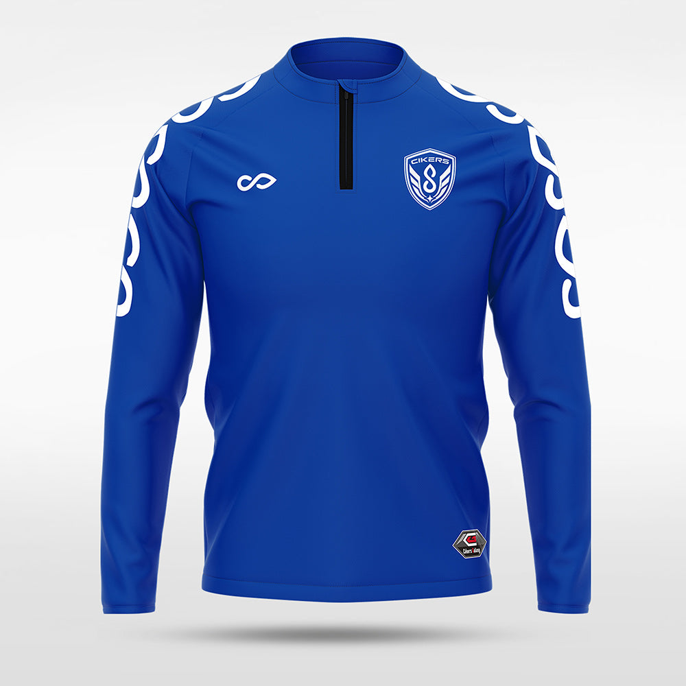 kid 1/4 Half Zip Vanta PU Series Catenara - AS233XFLD8 blue