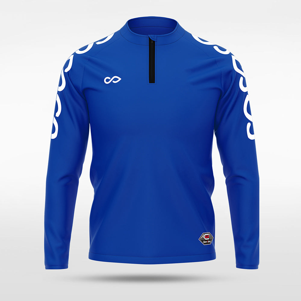 kid 1/4 Half Zip Vanta PU Series Catenara - AS233XFLD8 blue