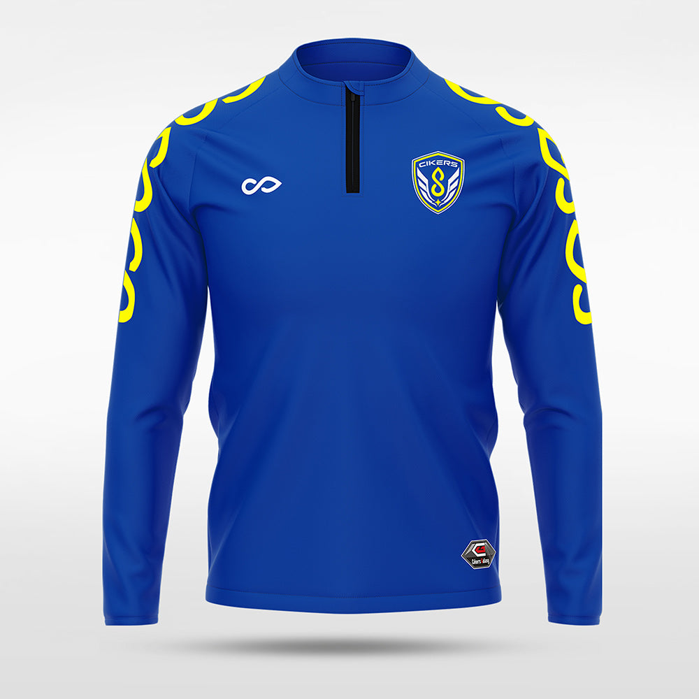 kid 1/4 Half Zip Vanta PU Series Catenara - AS233XFLD8 blue
