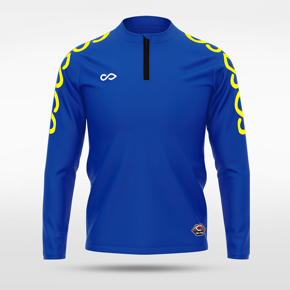 kid 1/4 Half Zip Vanta PU Series Catenara - AS233XFLD8 blue
