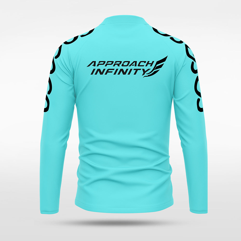 kid 1/4 Half Zip Vanta PU Series Catenara - AS233XFLD8 mediumspringgreen