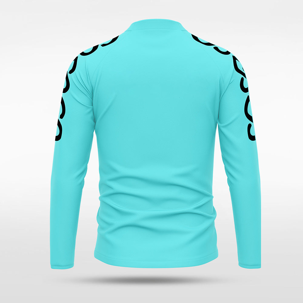 kid 1/4 Half Zip Vanta PU Series Catenara - AS233XFLD8 mediumspringgreen