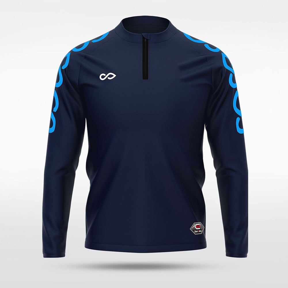 kid 1/4 Half Zip Vanta PU Series Catenara - AS233XFLD8 navy