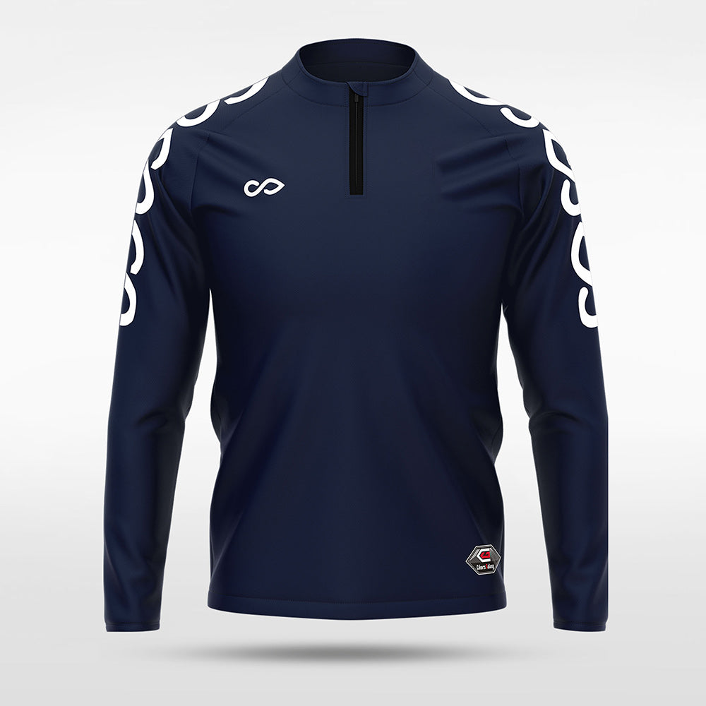 kid 1/4 Half Zip Vanta PU Series Catenara - AS233XFLD8 navy