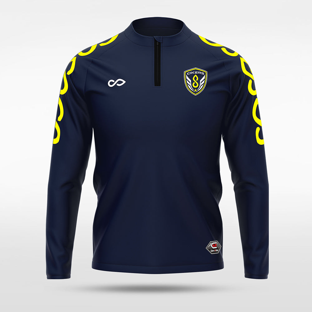 kid 1/4 Half Zip Vanta PU Series Catenara - AS233XFLD8 navy