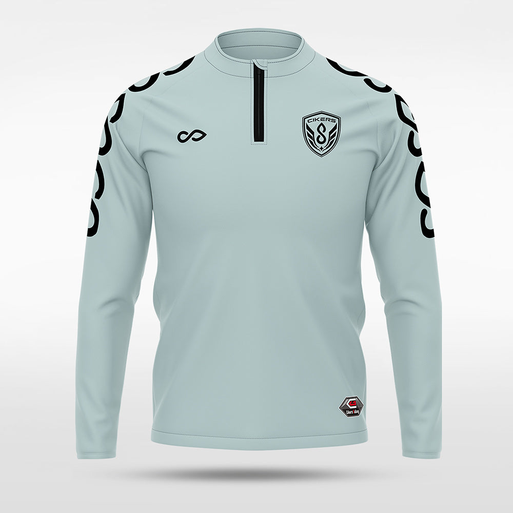 kid 1/4 Half Zip Vanta PU Series Catenara - AS233XFLD8 silver