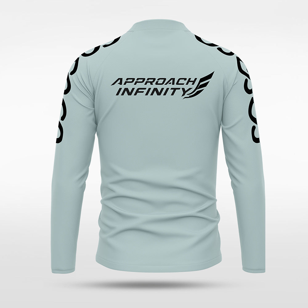 kid 1/4 Half Zip Vanta PU Series Catenara - AS233XFLD8 silver