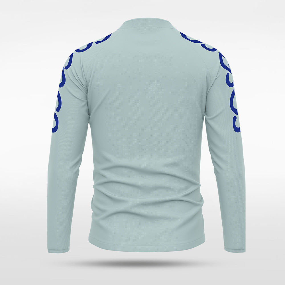 kid 1/4 Half Zip Vanta PU Series Catenara - AS233XFLD8 silver