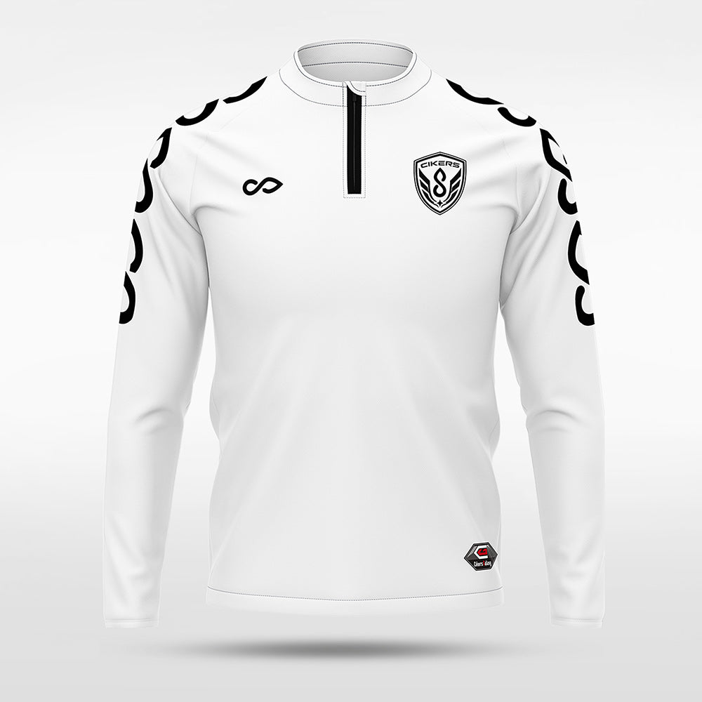 kid 1/4 Half Zip Vanta PU Series Catenara - AS233XFLD8 white