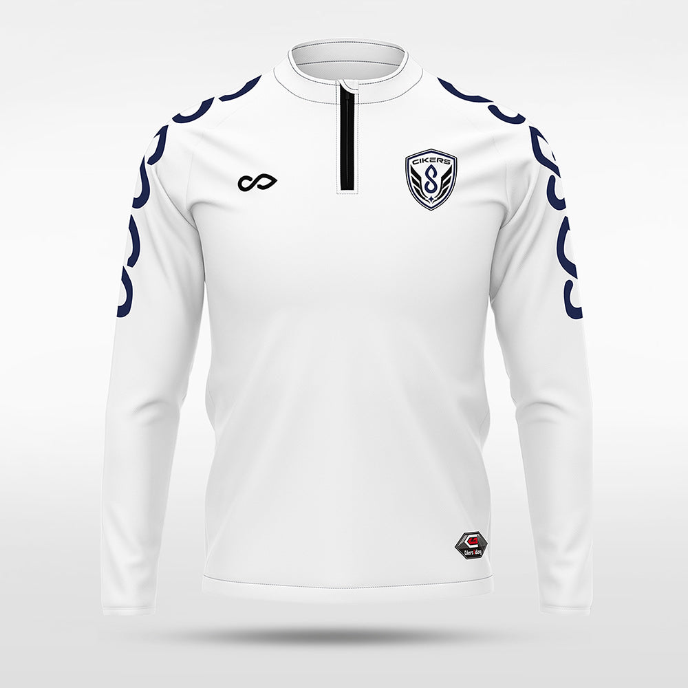 kid 1/4 Half Zip Vanta PU Series Catenara - AS233XFLD8 white