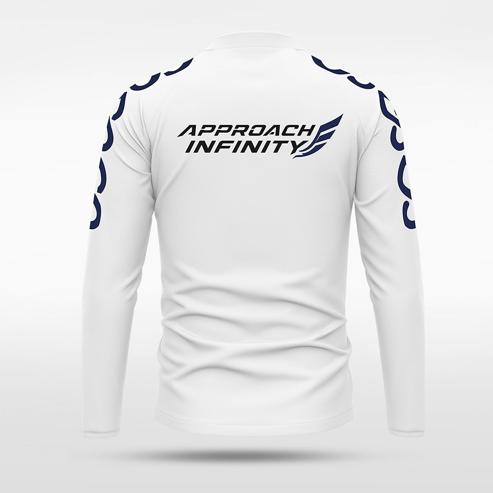 kid 1/4 Half Zip Vanta PU Series Catenara - AS233XFLD8 white