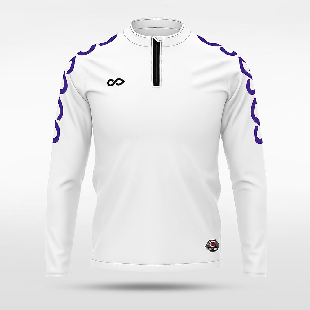 kid 1/4 Half Zip Vanta PU Series Catenara - AS233XFLD8 white
