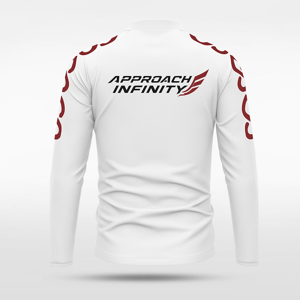 kid 1/4 Half Zip Vanta PU Series Catenara - AS233XFLD8 white