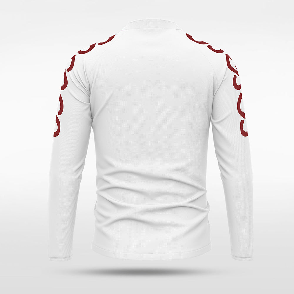 kid 1/4 Half Zip Vanta PU Series Catenara - AS233XFLD8 white
