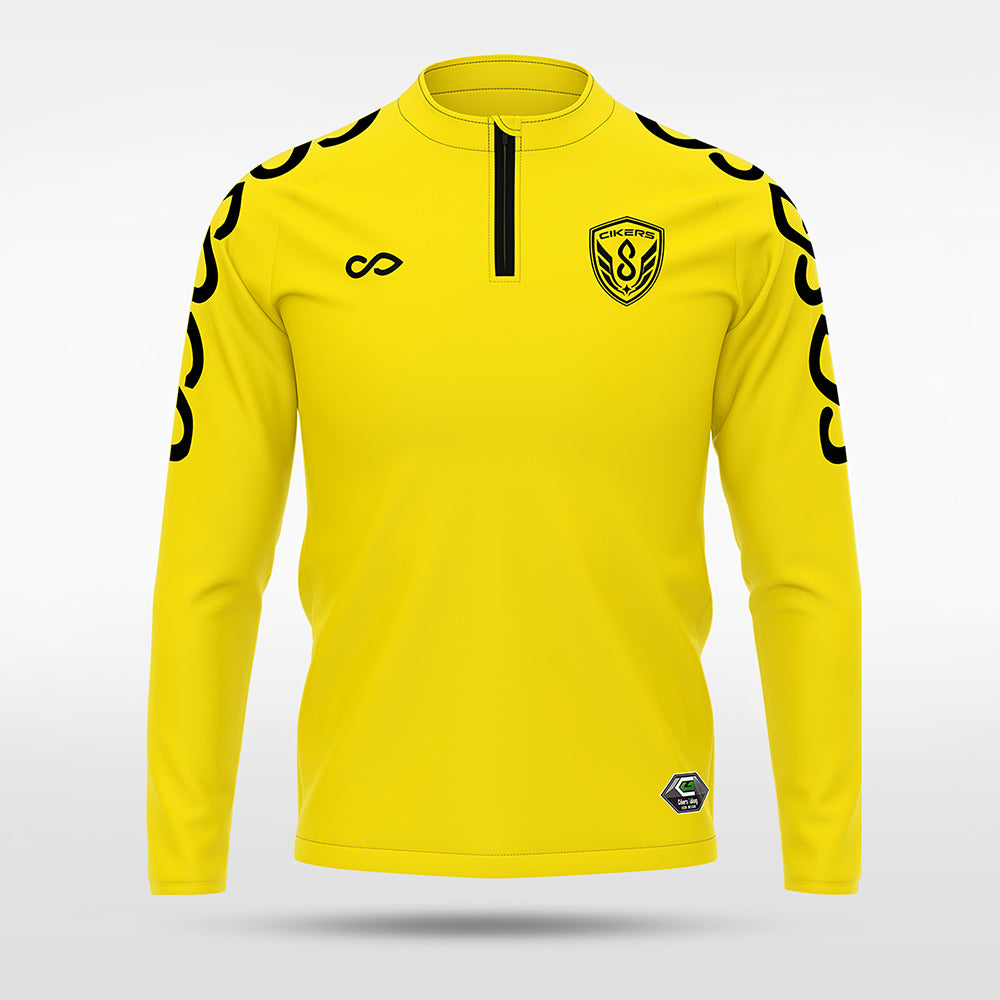 kid 1/4 Half Zip Vanta PU Series Catenara - AS233XFLD8 yellow