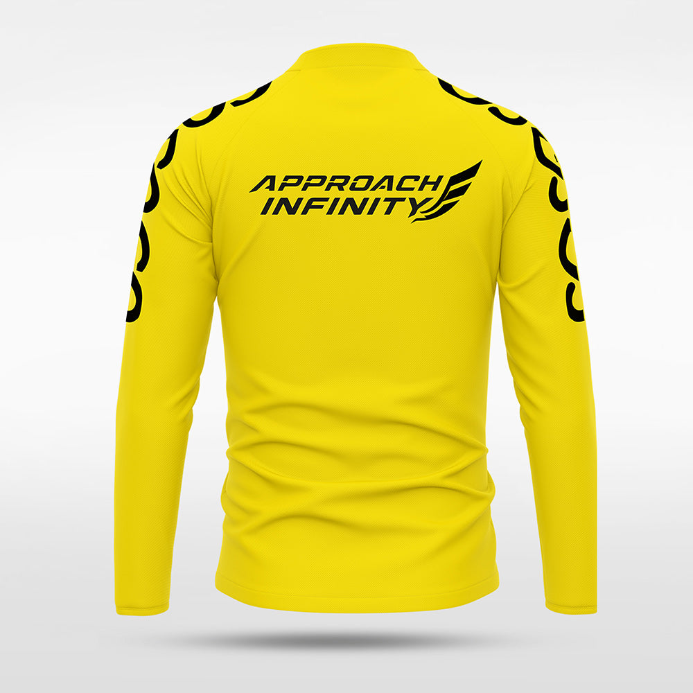 kid 1/4 Half Zip Vanta PU Series Catenara - AS233XFLD8 yellow