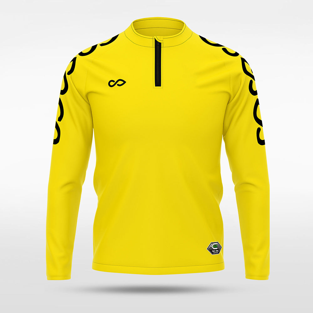 kid 1/4 Half Zip Vanta PU Series Catenara - AS233XFLD8 yellow