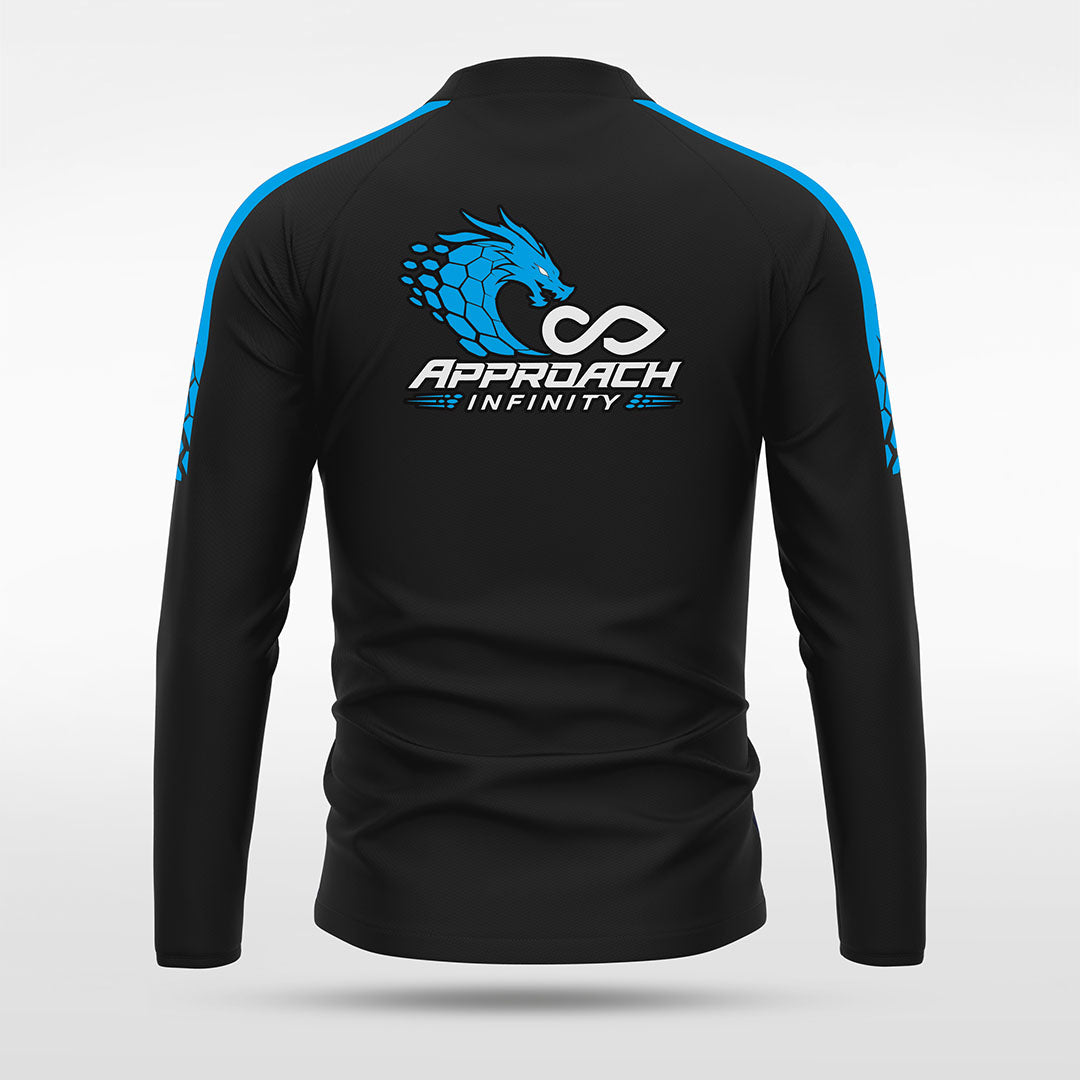 1/4 Half Zip Vanta PU Series Draken - AS233XFLM3 black