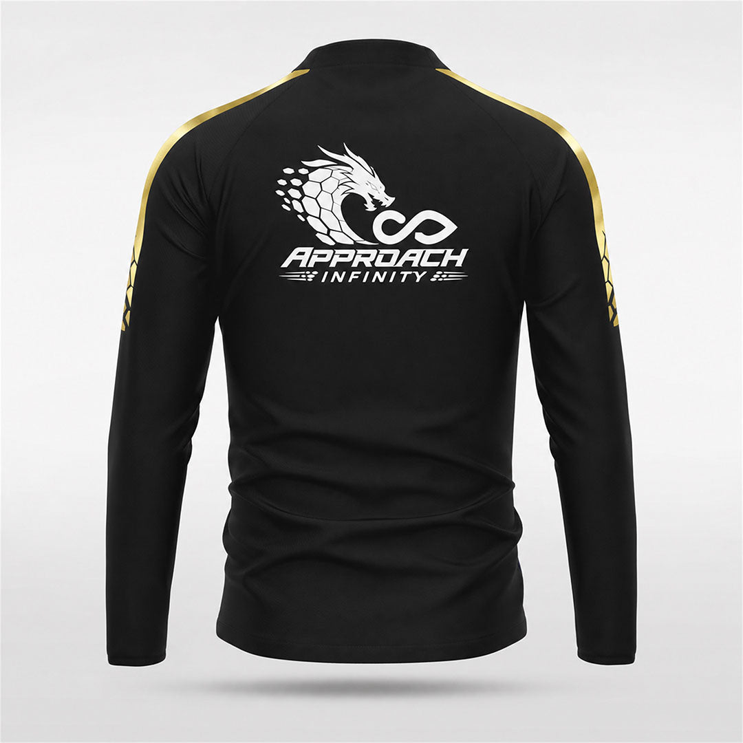 1/4 Half Zip Vanta PU Series Draken - AS233XFLM3 black