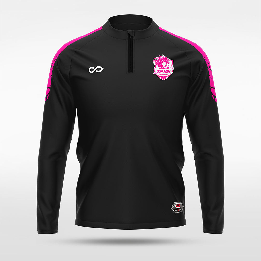 1/4 Half Zip Vanta PU Series Draken - AS233XFLM3 black