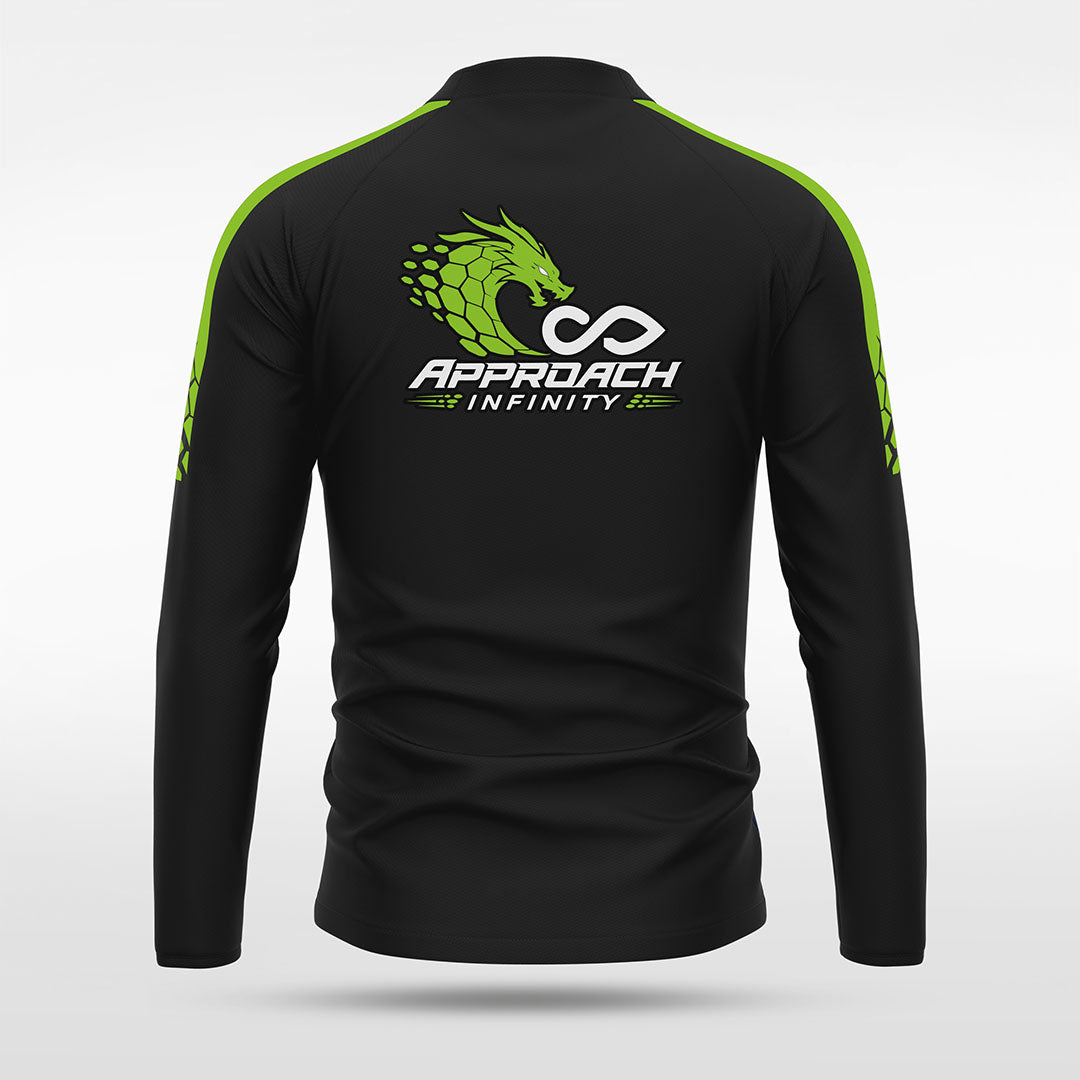 1/4 Half Zip Vanta PU Series Draken - AS233XFLM3 black