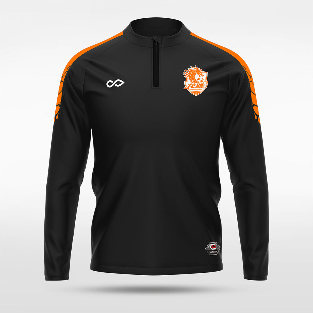 1/4 Half Zip Vanta PU Series Draken - AS233XFLM3 black