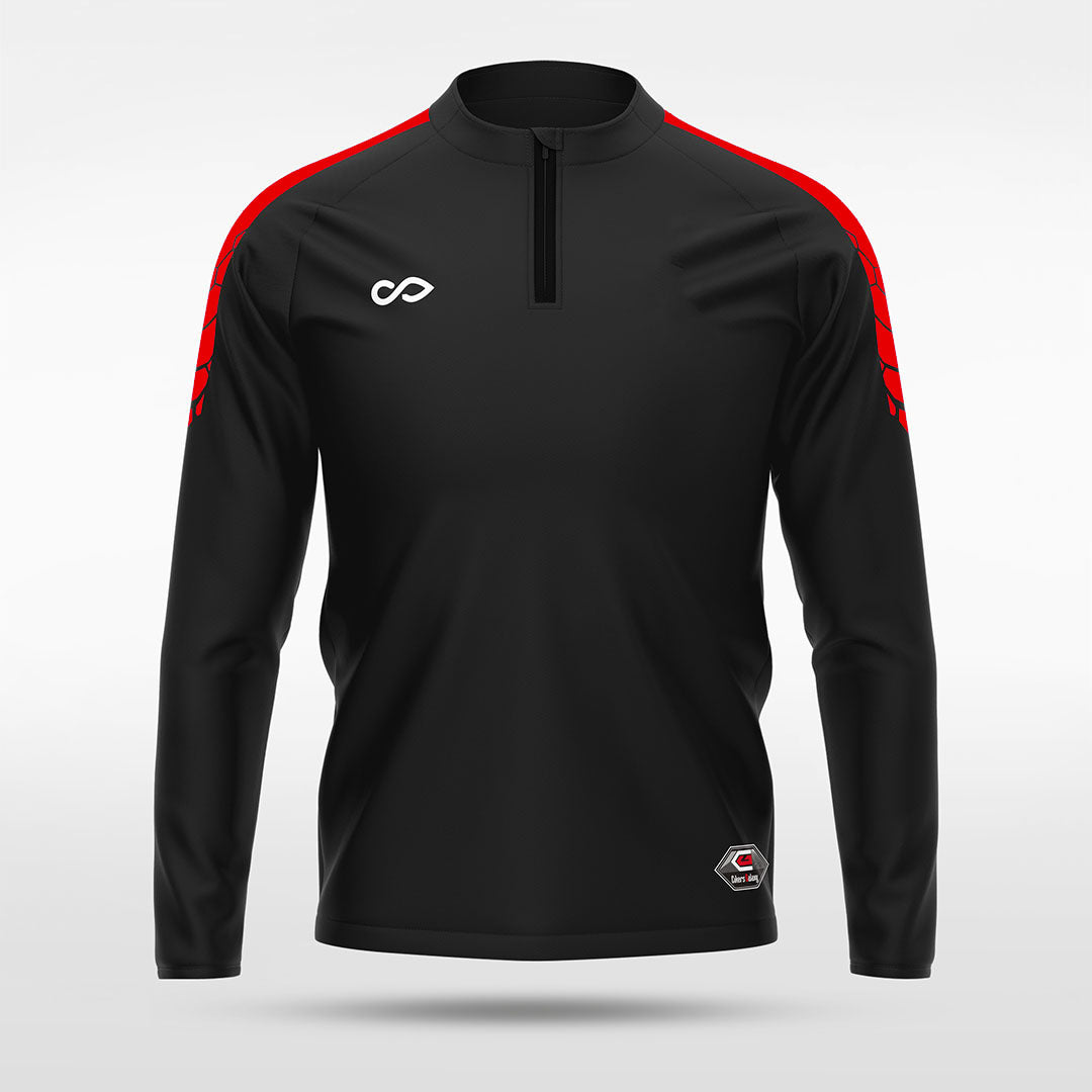 1/4 Half Zip Vanta PU Series Draken - AS233XFLM3 black