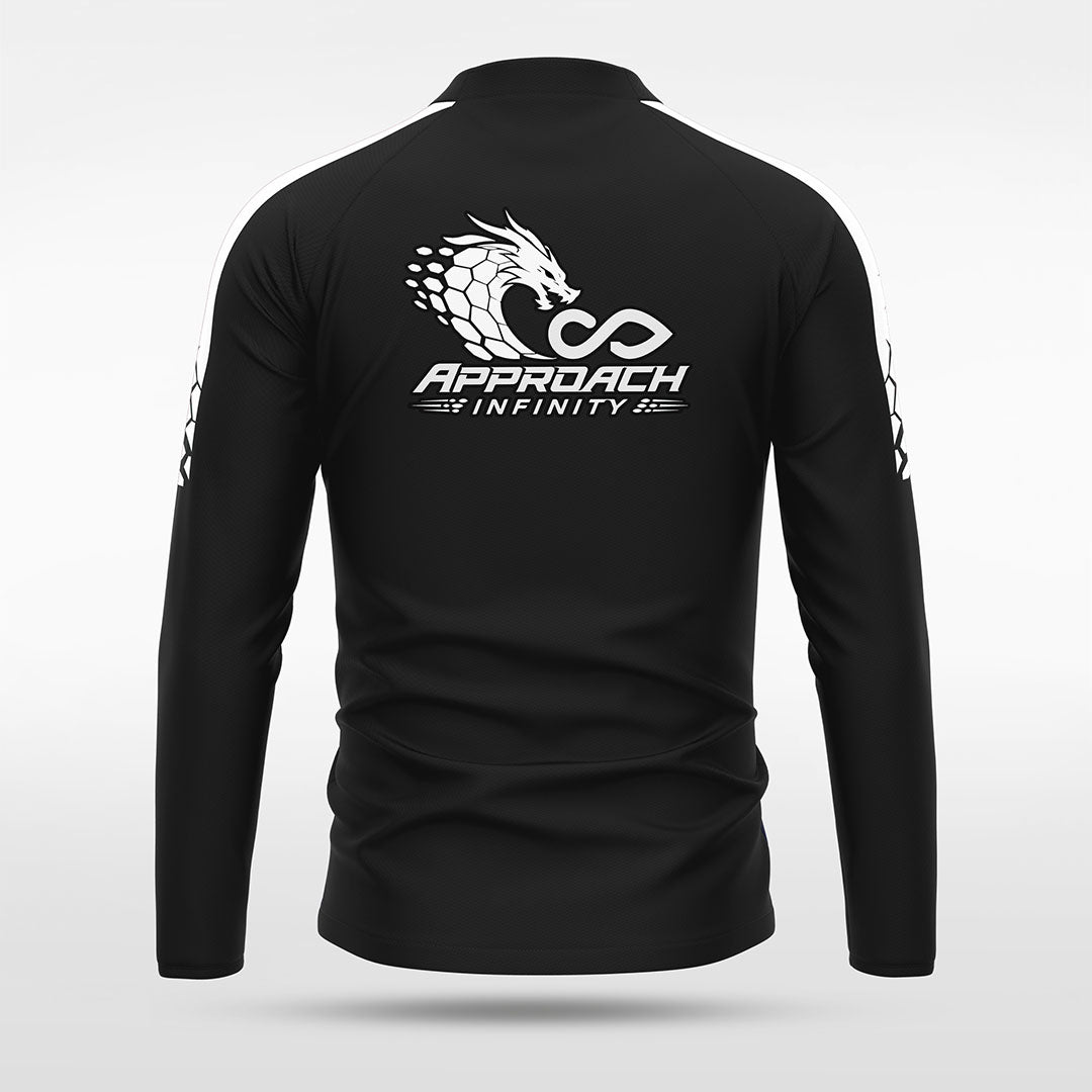 1/4 Half Zip Vanta PU Series Draken - AS233XFLM3 black