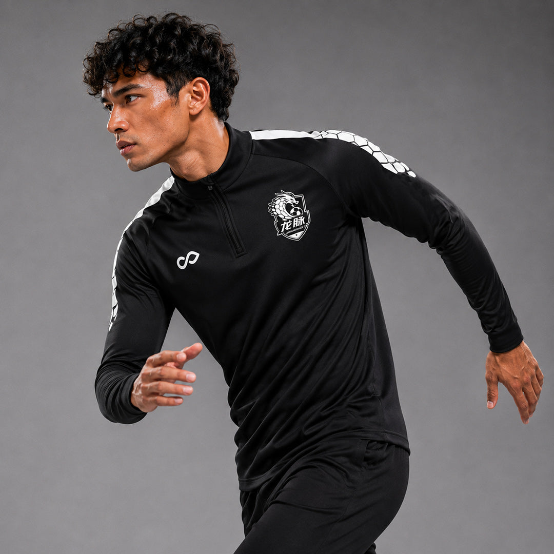 1/4 Half Zip Vanta PU Series Draken - AS233XFLM3 black