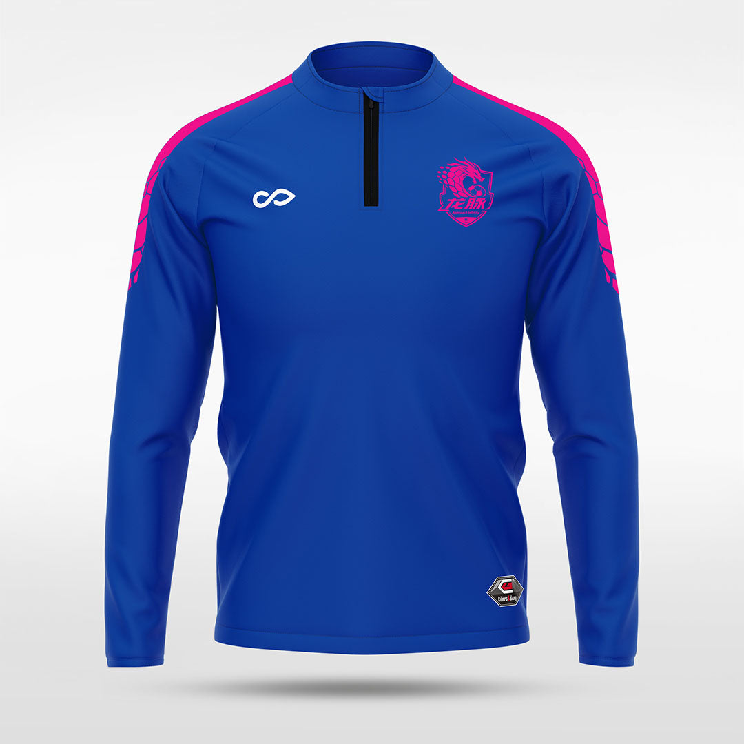 1/4 Half Zip Vanta PU Series Draken - AS233XFLM3 blue
