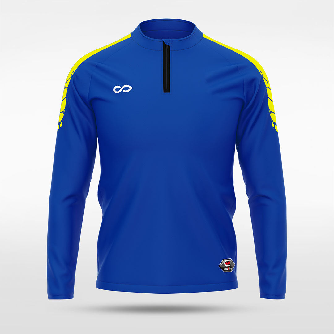 1/4 Half Zip Vanta PU Series Draken - AS233XFLM3 blue