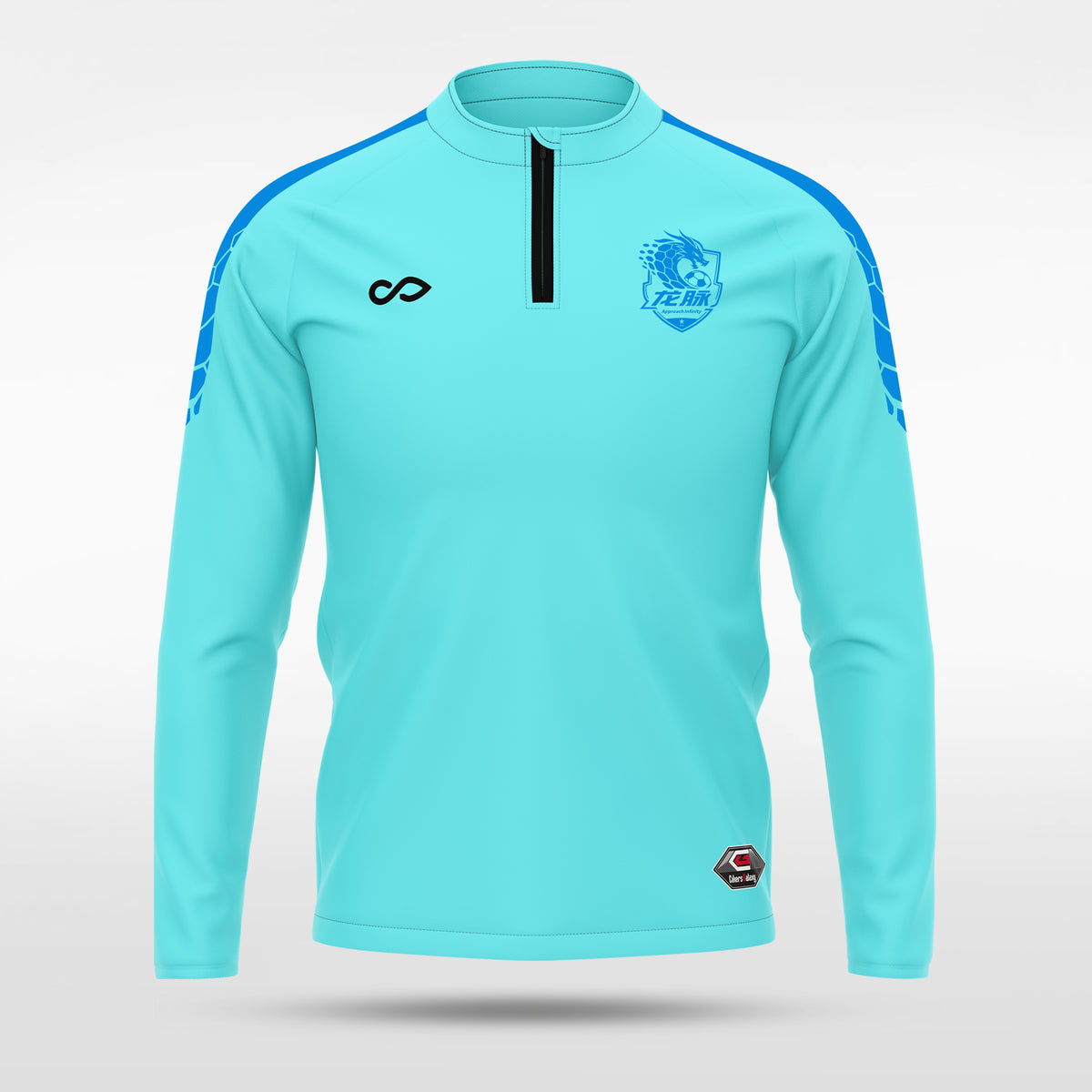 1/4 Half Zip Vanta PU Series Draken - AS233XFLM3 mediumspringgreen