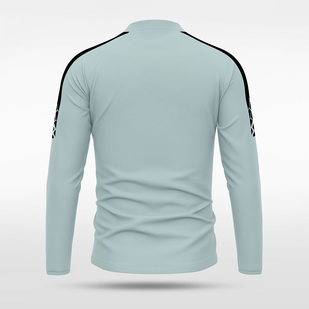 1/4 Half Zip Vanta PU Series Draken - AS233XFLM3 silver