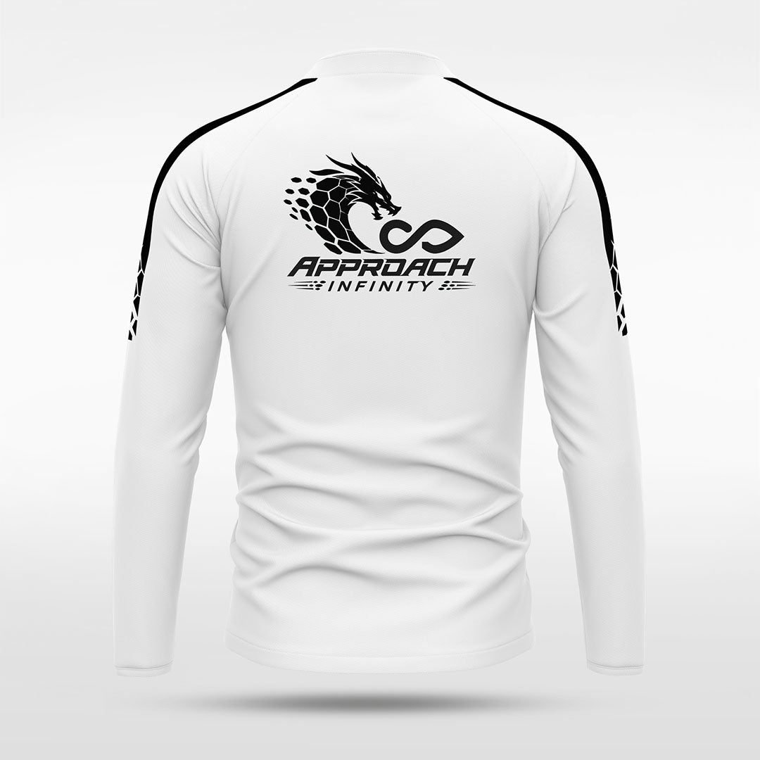1/4 Half Zip Vanta PU Series Draken - AS233XFLM3 white