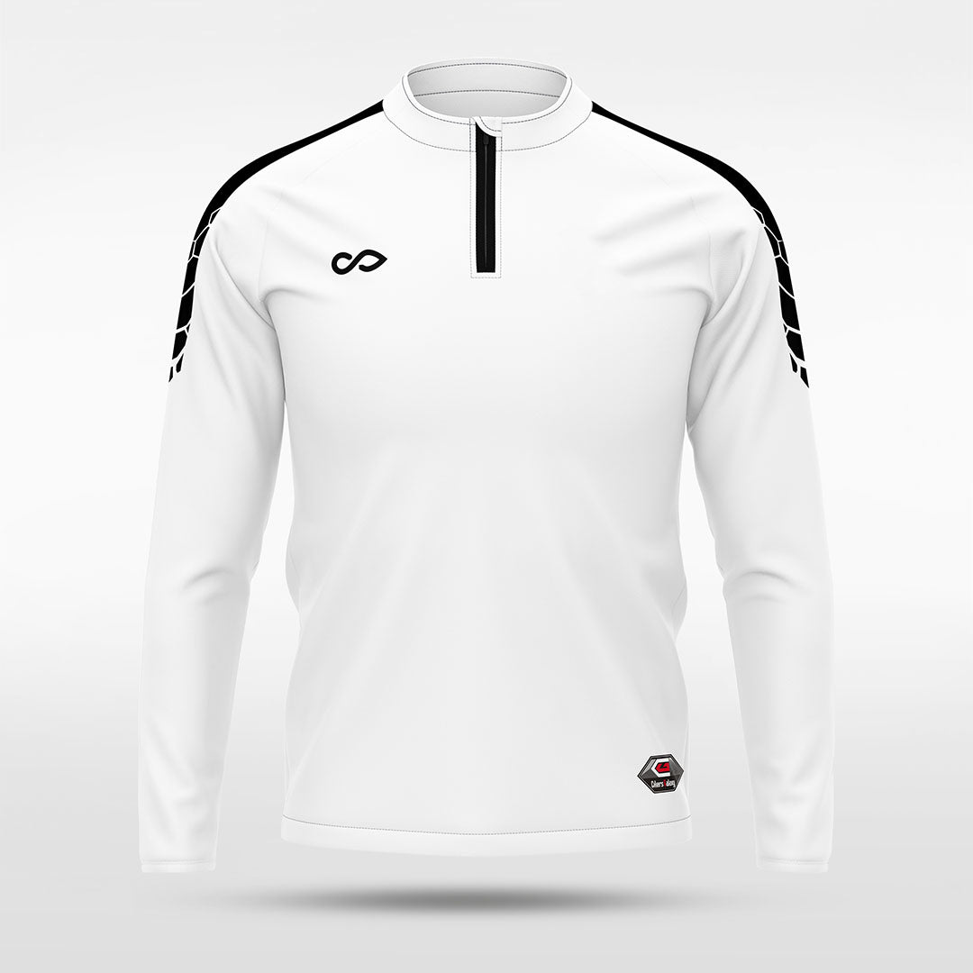 1/4 Half Zip Vanta PU Series Draken - AS233XFLM3 white