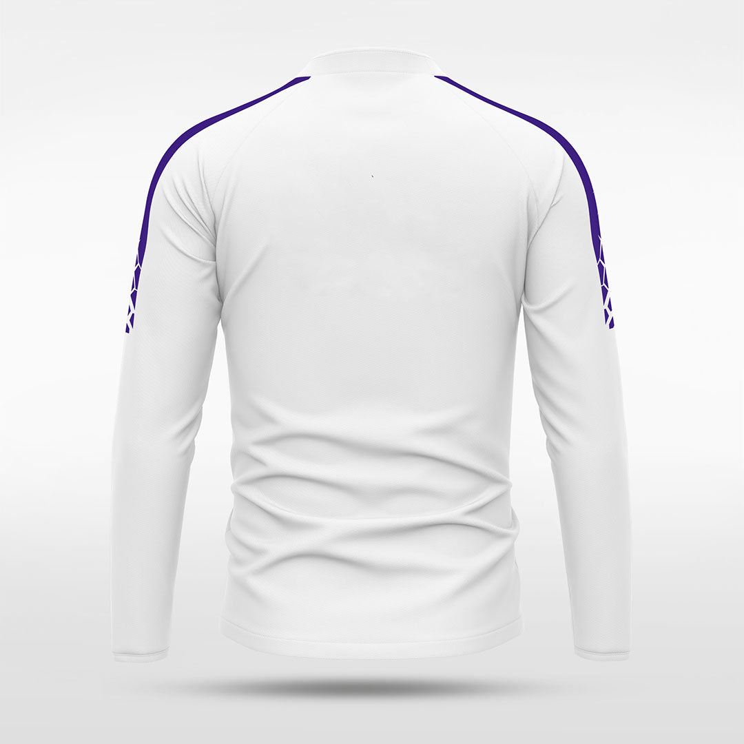 1/4 Half Zip Vanta PU Series Draken - AS233XFLM3 white