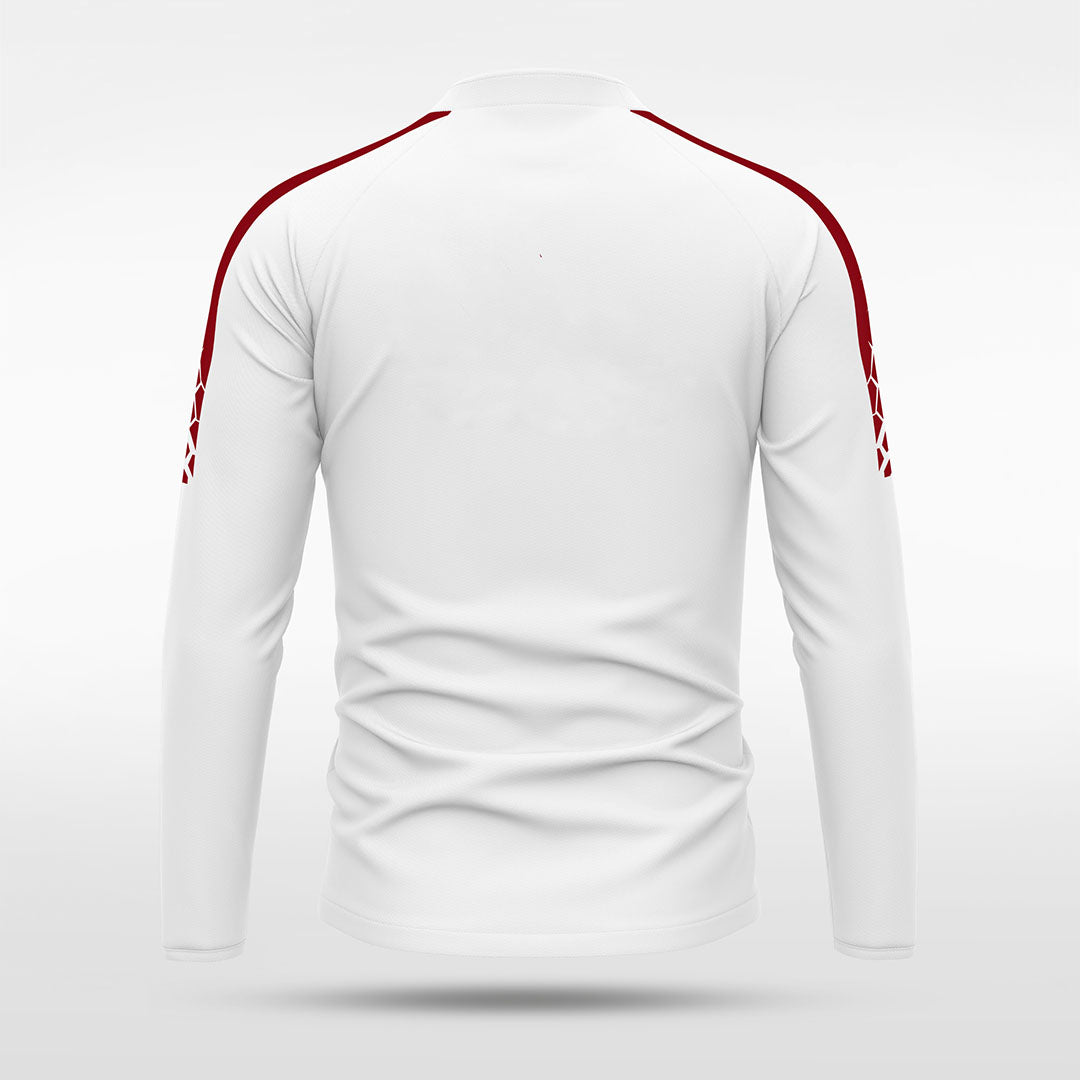 1/4 Half Zip Vanta PU Series Draken - AS233XFLM3 white