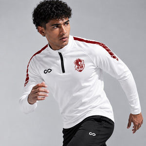 white red