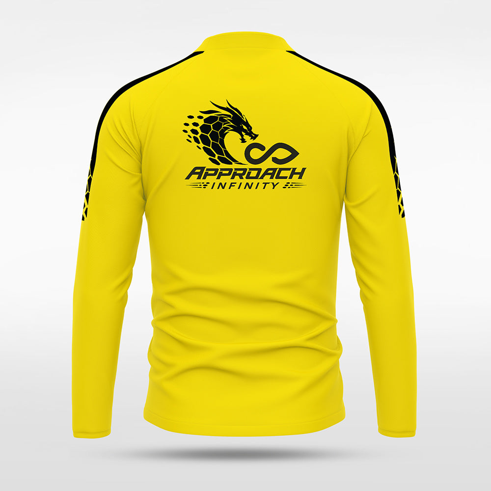 1/4 Half Zip Vanta PU Series Draken - AS233XFLM3 yellow