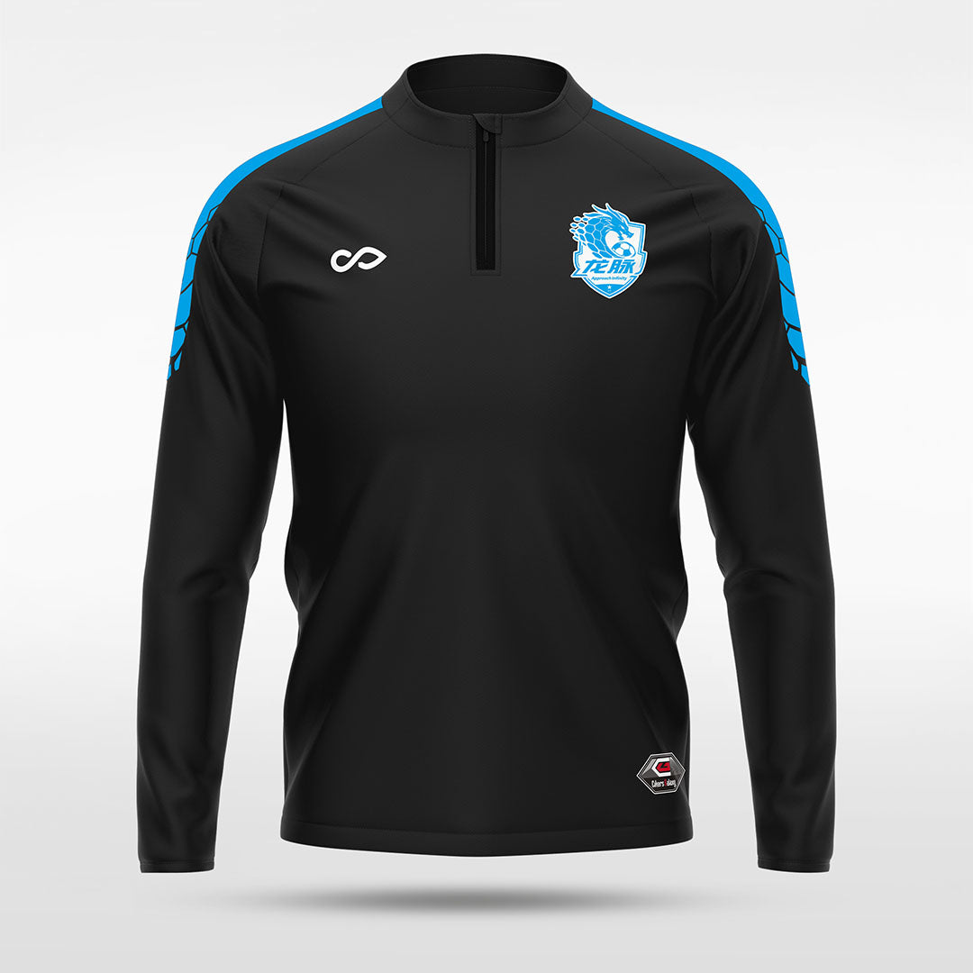 kid 1/4 Half Zip Vanta PU Series Draken - AS233XFLM8 black