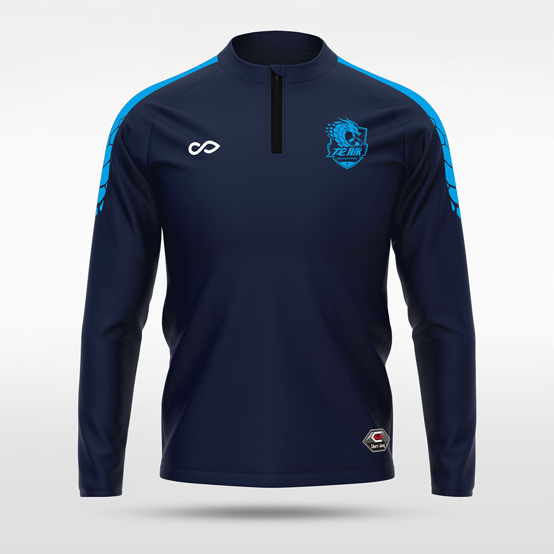 kid 1/4 Half Zip Vanta PU Series Draken - AS233XFLM8 navy