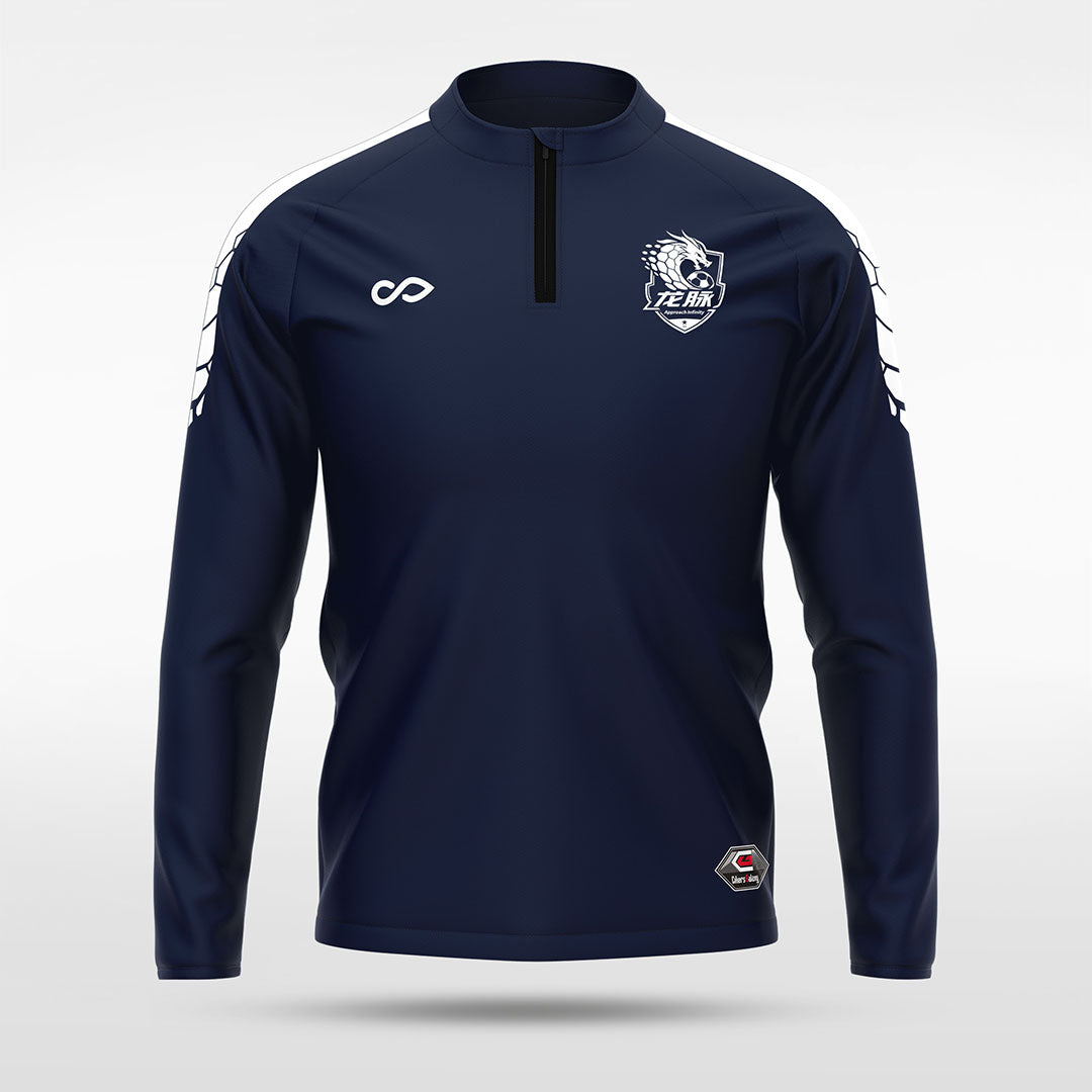 kid 1/4 Half Zip Vanta PU Series Draken - AS233XFLM8 navy