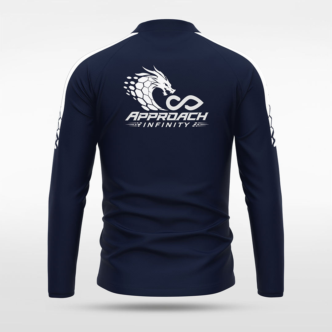 kid 1/4 Half Zip Vanta PU Series Draken - AS233XFLM8 navy