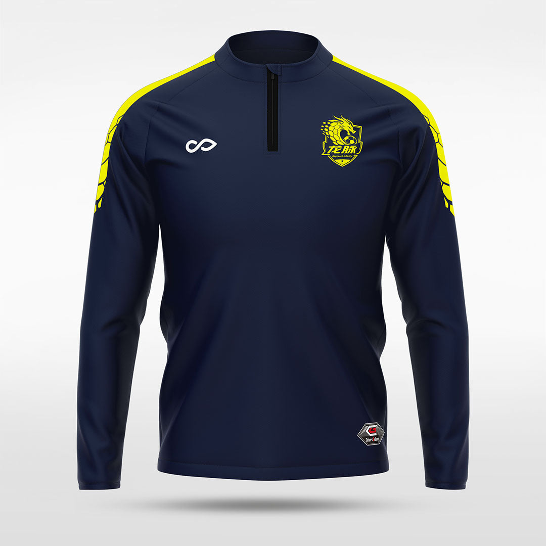 kid 1/4 Half Zip Vanta PU Series Draken - AS233XFLM8 navy